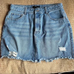 Forever 21 Jean Skirt